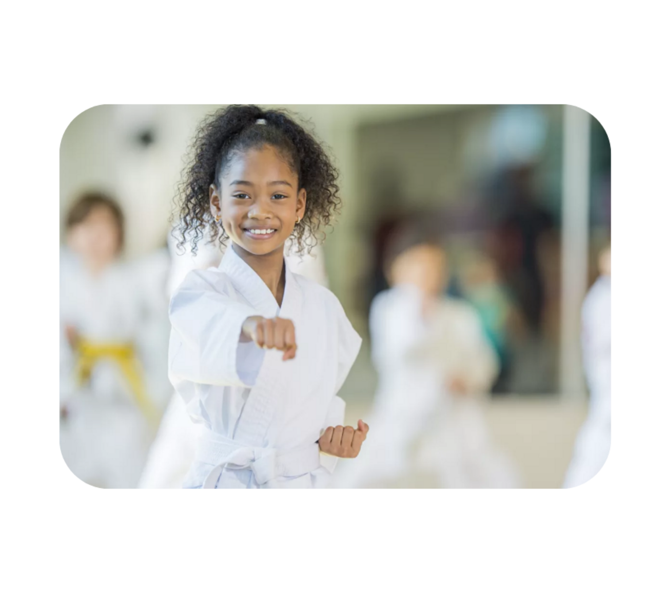 Spendenprojekt Das starke Kind - Kind im Judoanzug